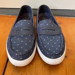 Cole Haan Navy Loafers (7.5)